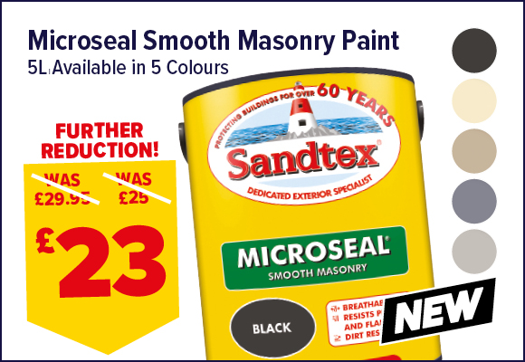 Sandtex Microseal Smooth Masonry Paint