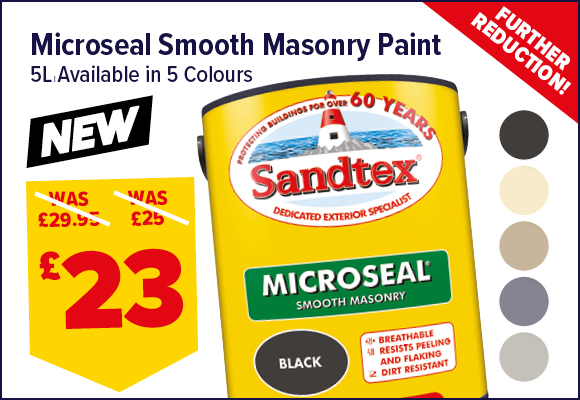 Sandtex Microseal Smooth Masonry Paint