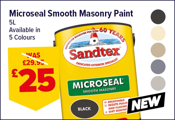 Sandtex Microseal Smooth Masonry Paint