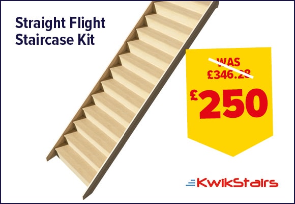 Kwikstairs Straight Flight Staircase Kit
