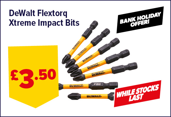 DeWalt 5+2 PZ2 Screwdriver Bit Set