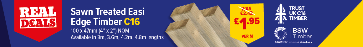 Sawn Treated Easi Edge C16 Timber - November Real Deals Sawn Treated Easi Edge C16 Timber - November Real Deals
