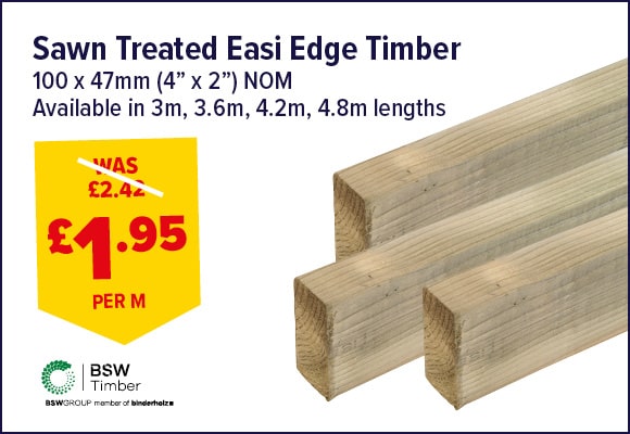 Sawn Treated Easi Edge