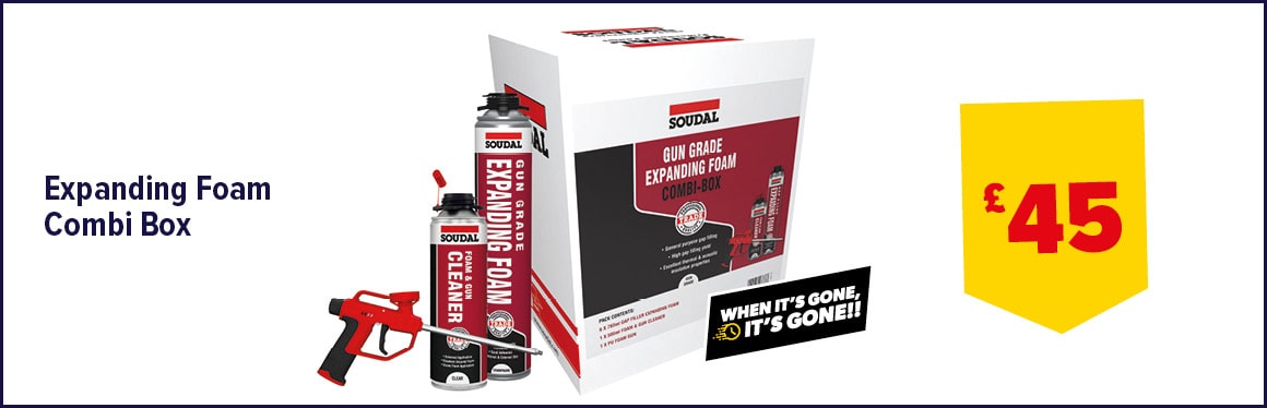 Soudal Expanding Foam Combi Box