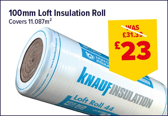 Knauf Insulation Loft Roll