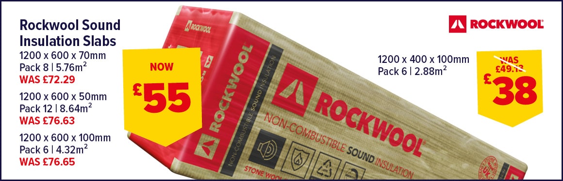 Rockwool Sound Insulation Slabs 