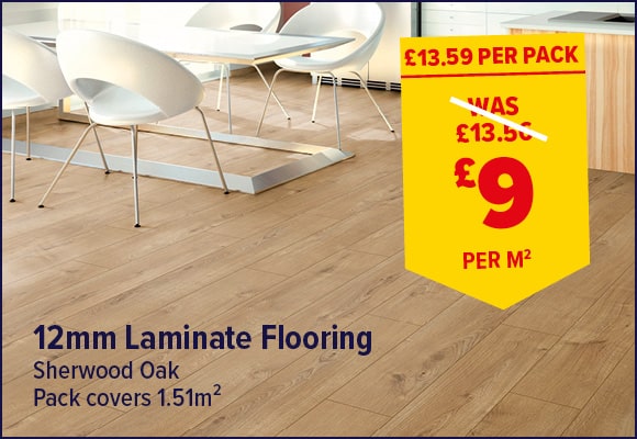 Krono Eurohome Sherwood Oak 12mm Laminate Flooring 