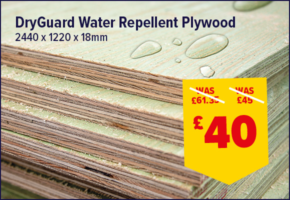 DryGuard Water Repellent Plywood