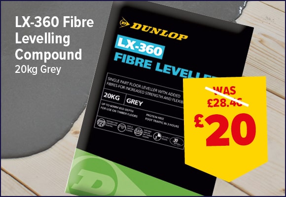 Dunlop LX-360 Fibre Leveller Levelling Compound