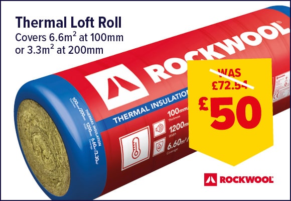 Rockwool Thermal Loft Roll