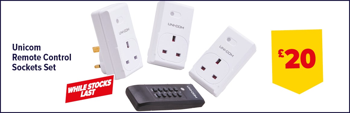 Unicom Remote Control Sockets Set