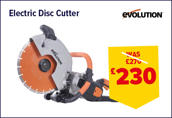 Evolution 300mm Electric Disc Cutter