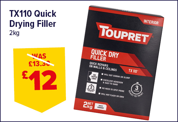 TOUPRET QUICK DRY FILLER 2KG