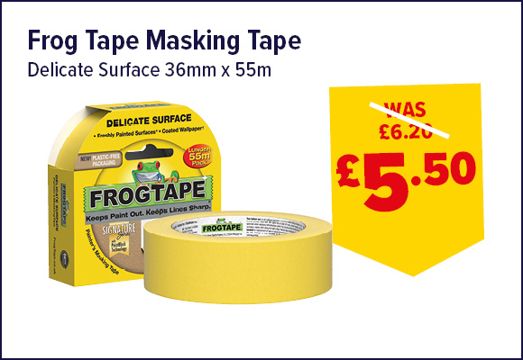 FROG TAPE DELICATE SURFACE 36MM 55M