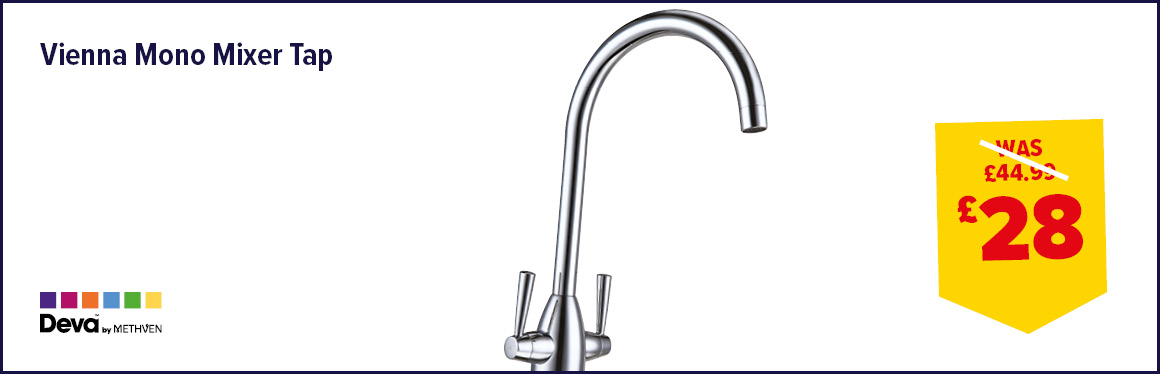 DEVA VIENNA MONO KITCHEN MIXER TAP CHROME