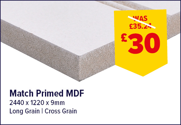 MATCH PRIMED MDF 