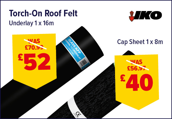 IKO Torch On Roof Felt