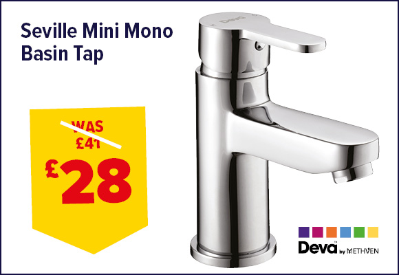 DEVA SEVILLE MINI MONO BASIN MIXER TAP CHROME