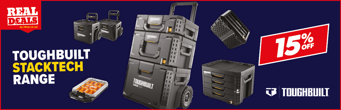 15% off ToughBuilt StackTech