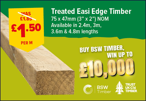 Sawn Treated Easi Edge 75 x 47mm (3