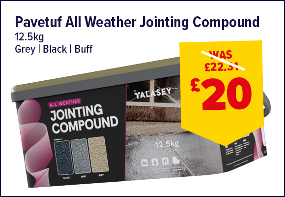 PAVETUF ALL WEATHER JOINTING COMPOUND