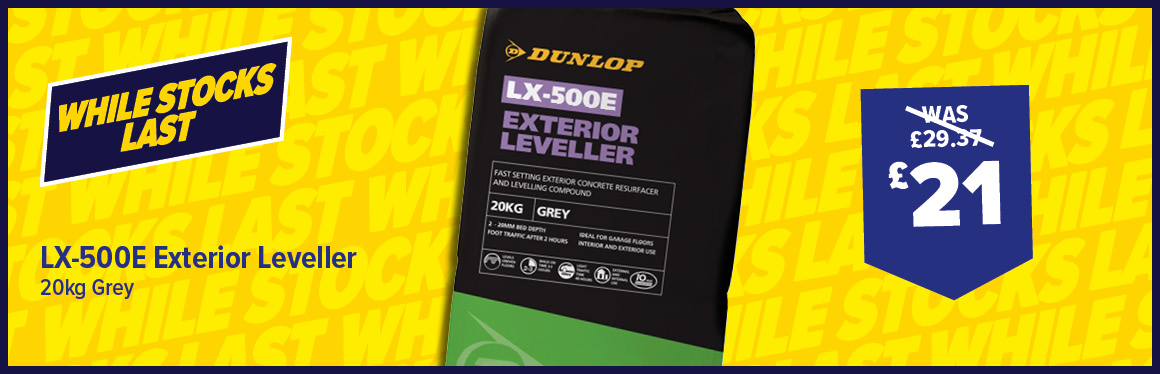 DUNLOP LX-500E EXTERIOR LEVELLER 20KG