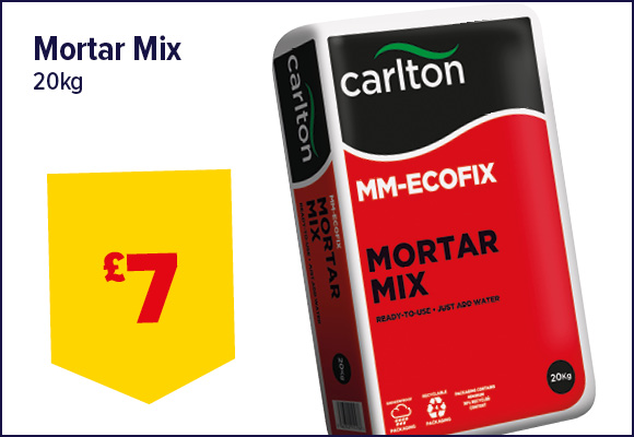 CARLTON MORTAR MIX 20KG MAXI BAG