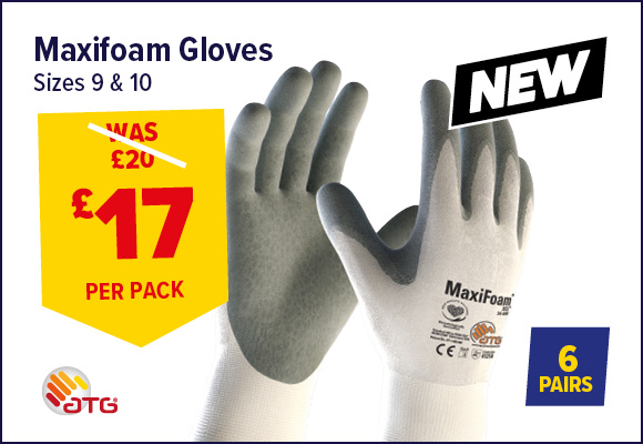 MaxiFoam Gloves
